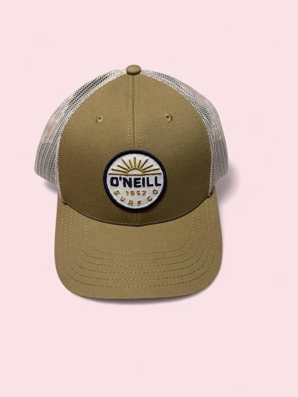 O'Neill Trucker Hat in Tanish Olive with Mesh Back